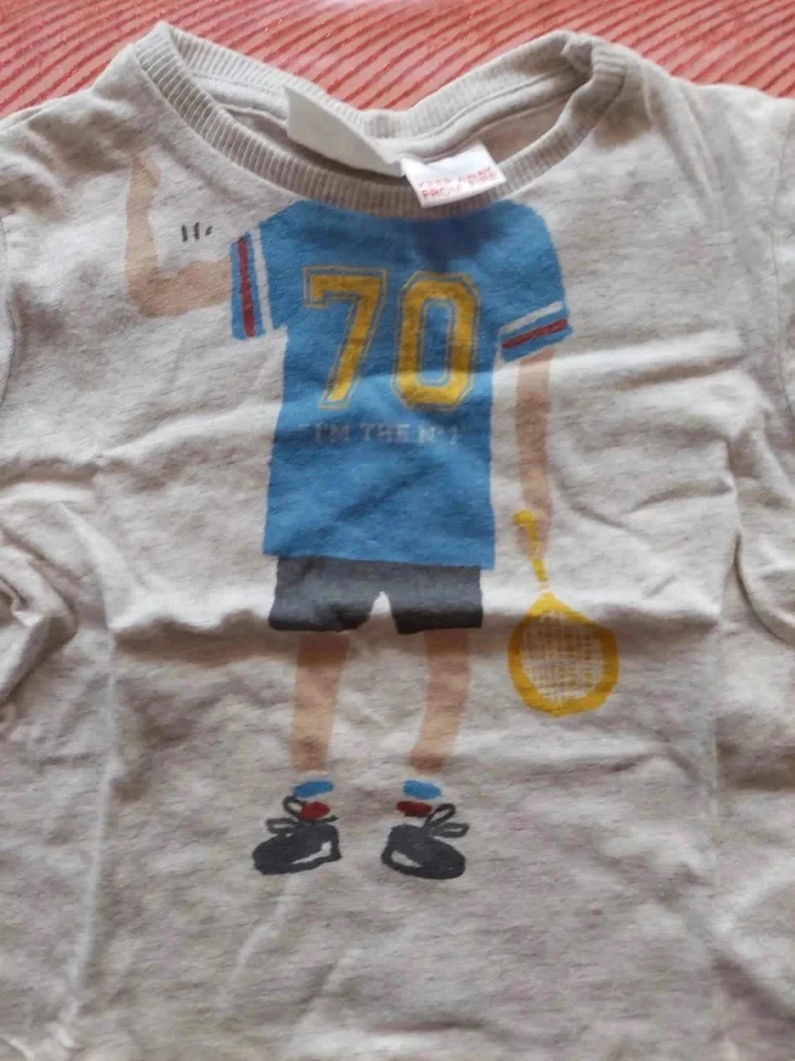 Tee shirt 6/9mois zara